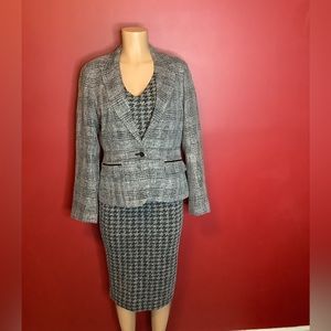 Two piece blazer and dress